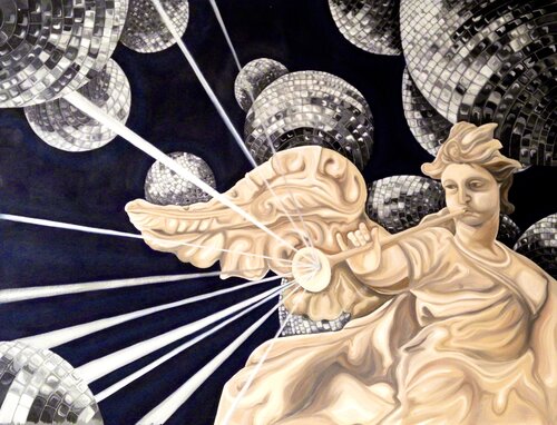 elevated di Caroline Pera, Pittura in vendita su Singulart