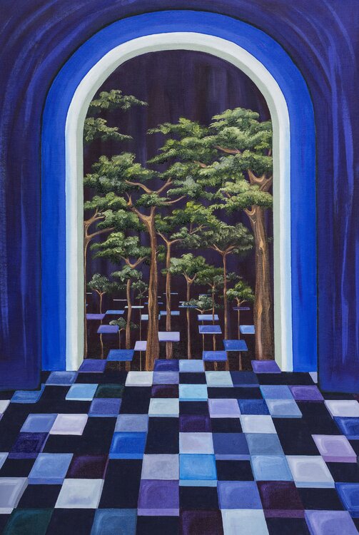 floating dimension Caroline Pera