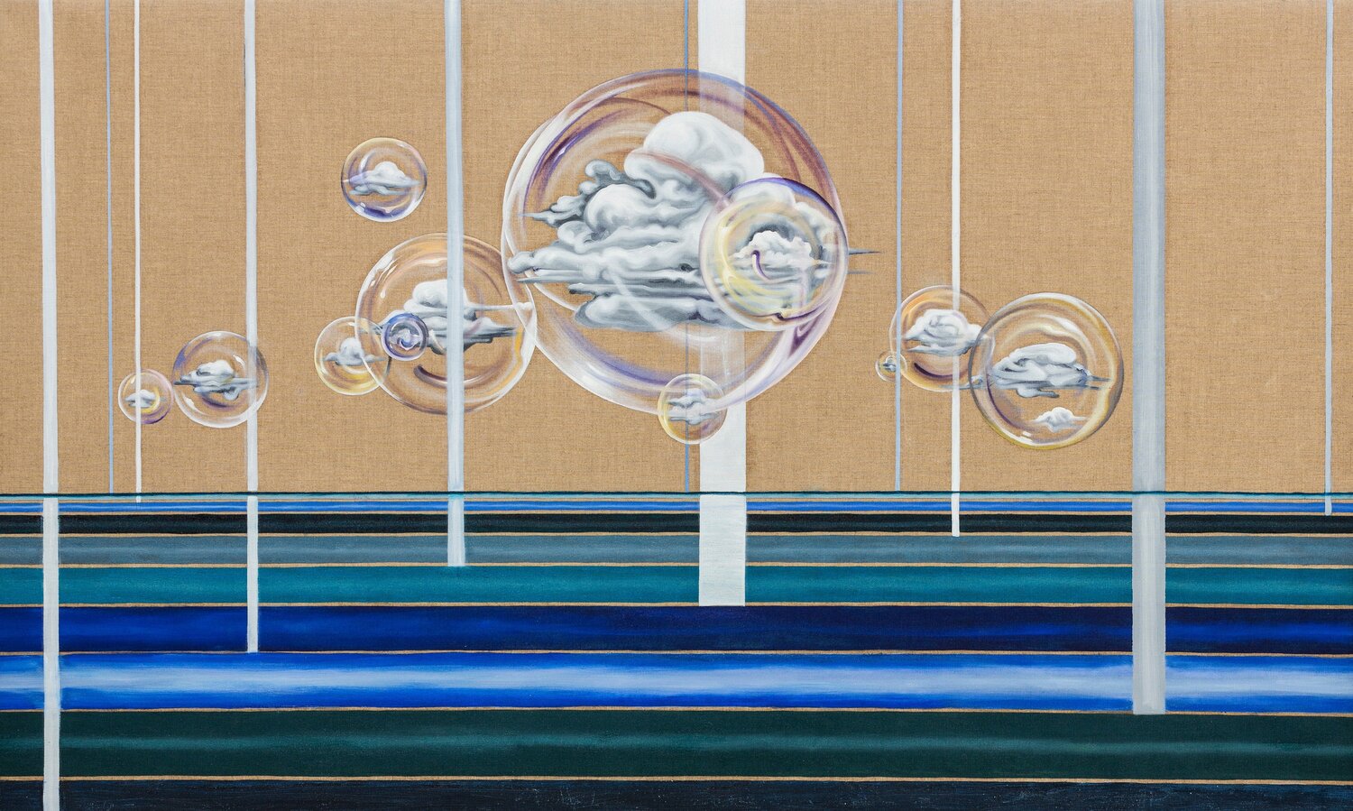 cloud bubbles Caroline Pera