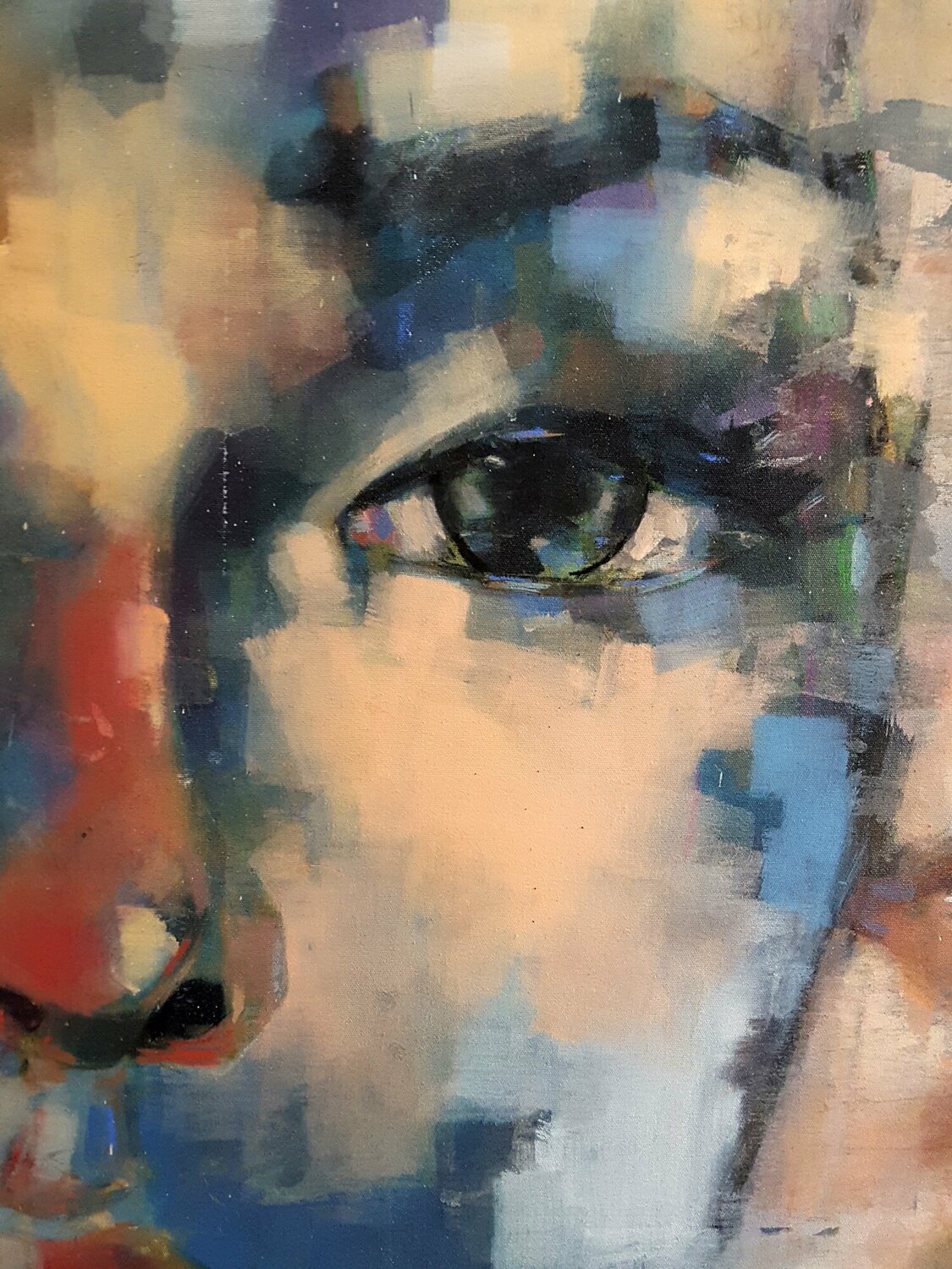 merging 12-18-19 by Thomas Donaldson (2019) : Painting Oil