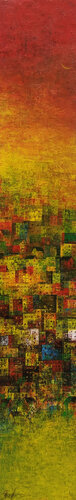 My Home Town 12 by M Singh, Painting for Sale on Singulart