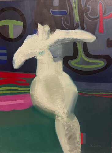 Nude In Studio von Ralph Della-Volpe, Malerei kaufen auf Singulart