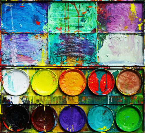 Der Sonderling - moderne, abstrakte Kunst von Mark Hellbusch, Malerei kaufen auf Singulart