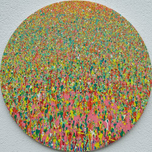 Claim 132 di Mark Hellbusch, Pittura in vendita su Singulart