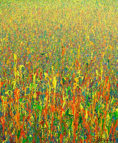 Claim 158 by Mark Hellbusch, Painting for Sale on Singulart