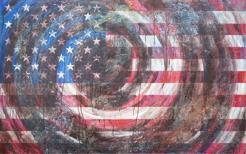 America par Mark Hellbusch, Peinture en vente sur Singulart