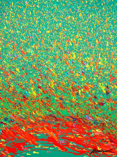 Claim 176 di Mark Hellbusch, Pittura in vendita su Singulart
