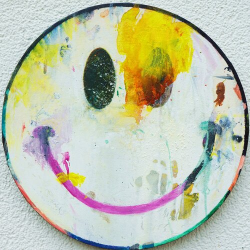 Smiley II di Mark Hellbusch, Pittura in vendita su Singulart