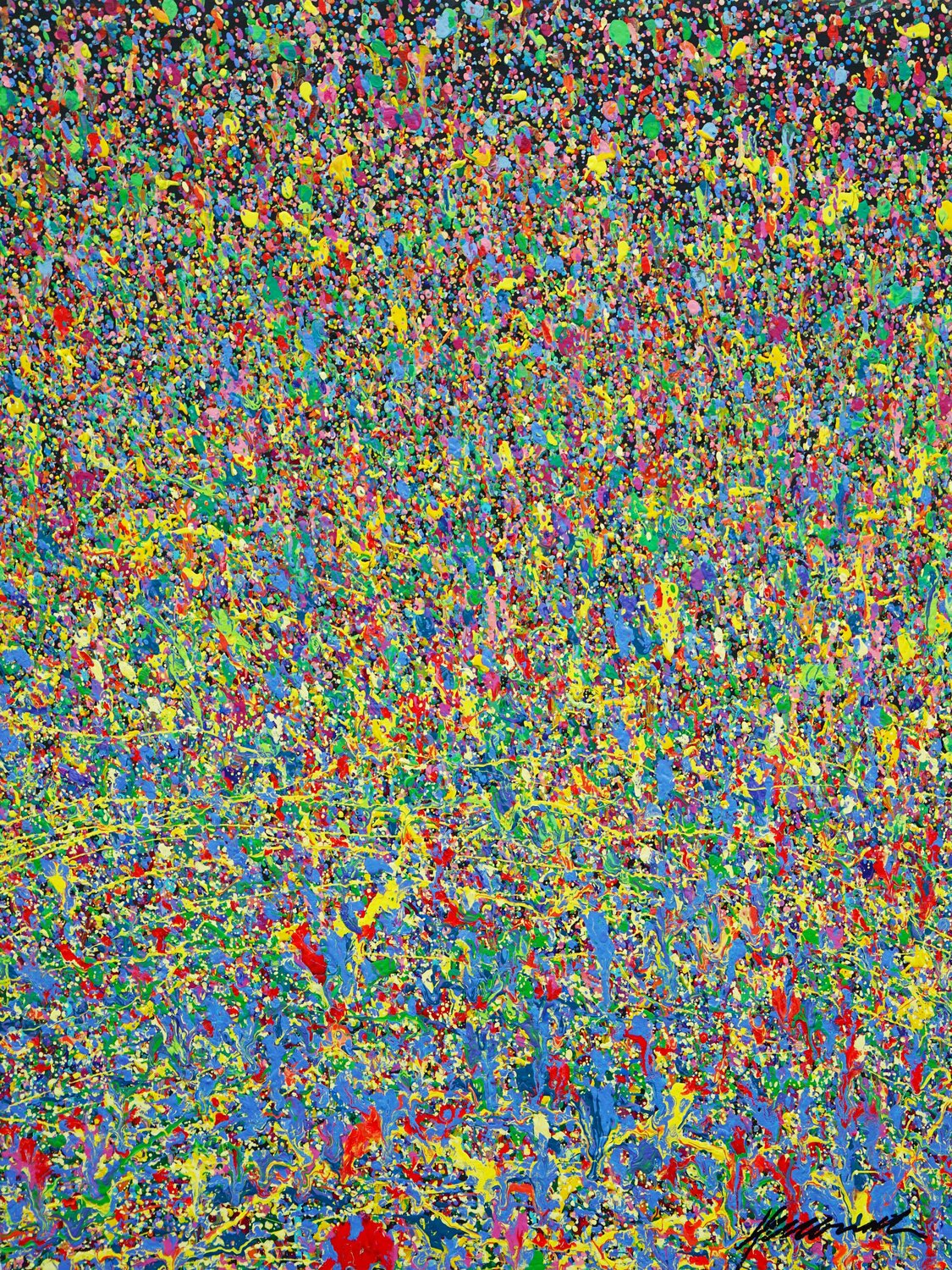 Claim 177 Mark Hellbusch Original painting for sale