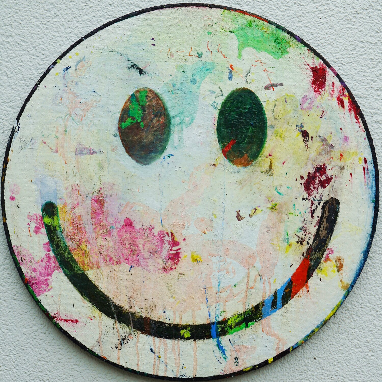 Smiley VII Mark Hellbusch Dipinto originale in vendita