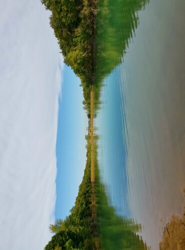 Lac vertical 1 di Jean-Robert Franco, Fotografia in vendita su Singulart