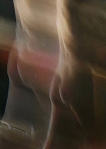 Night nude, autoportrait de Jean-Robert Franco, Fotografía a la venta en Singulart