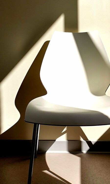 Abstraction, chaise. Jean-Robert Franco