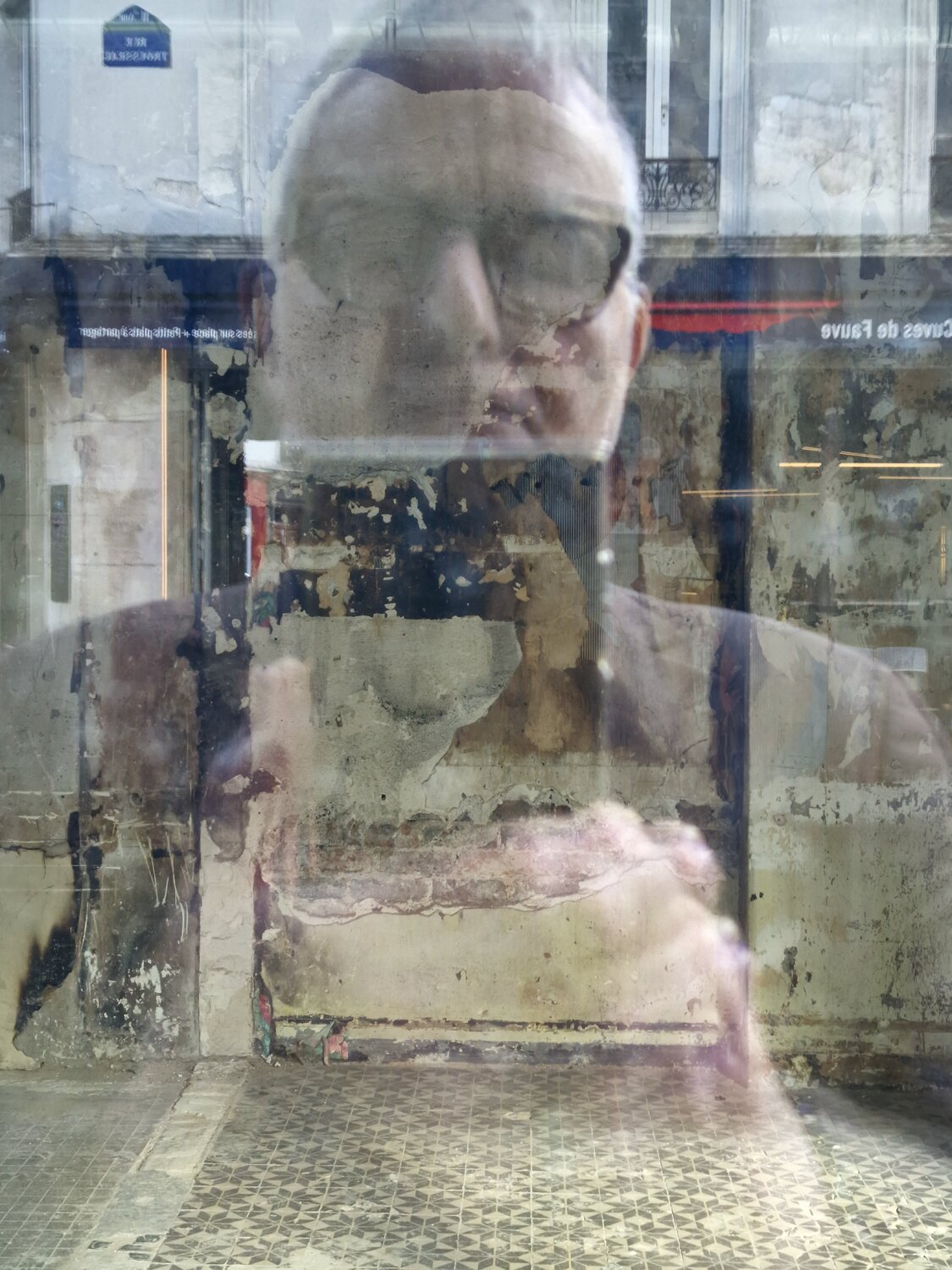 autoportrait, apparition. Jean-Robert Franco