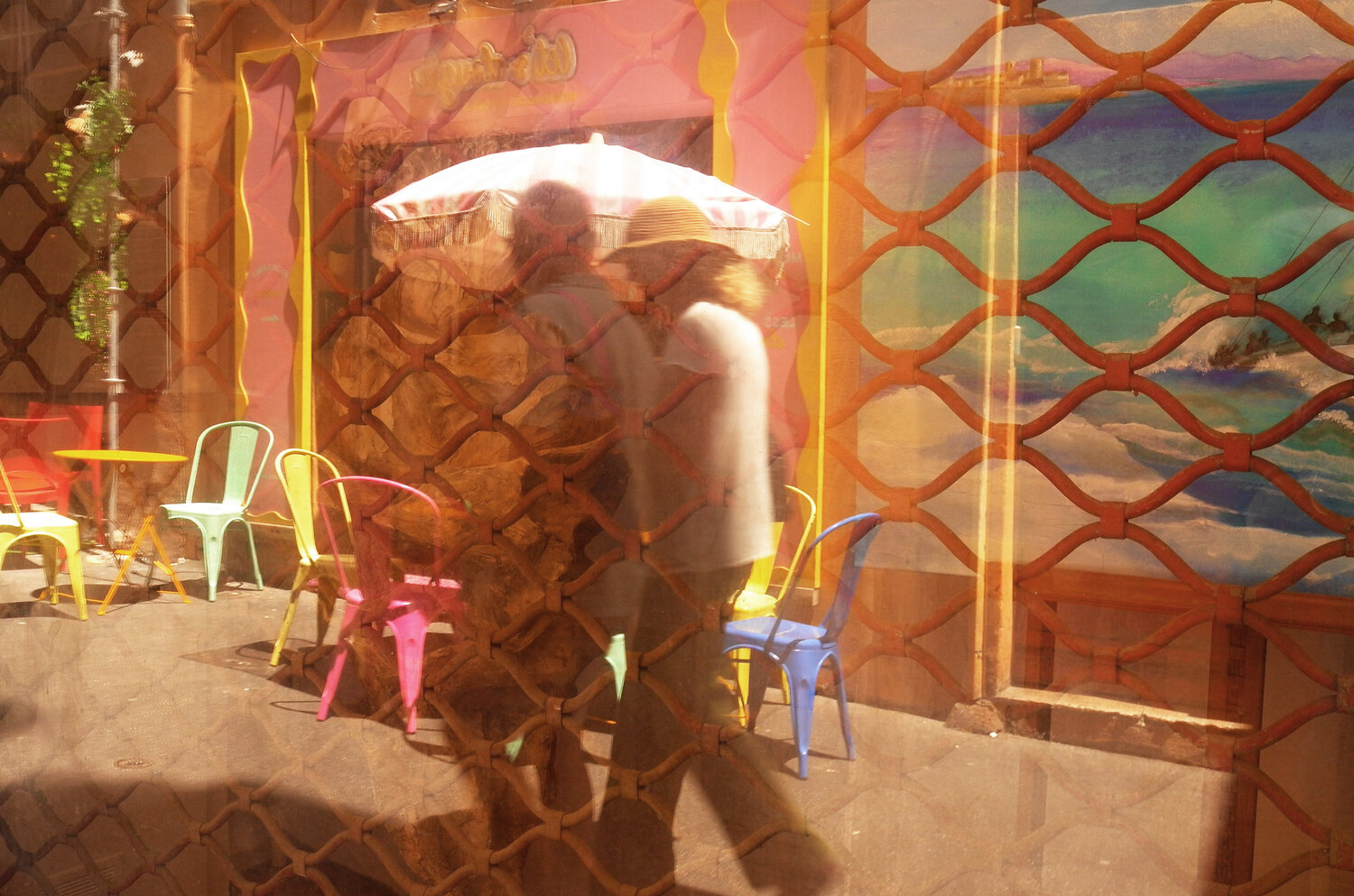 Couple, Nice, reflets Jean-Robert Franco