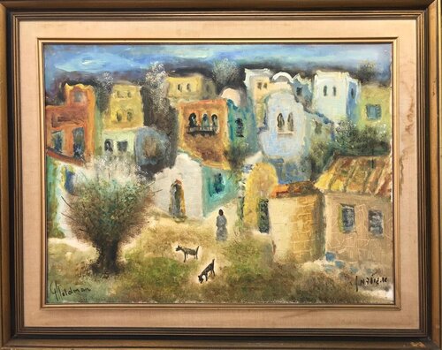 City view von Albert Goldman, Malerei kaufen auf Singulart