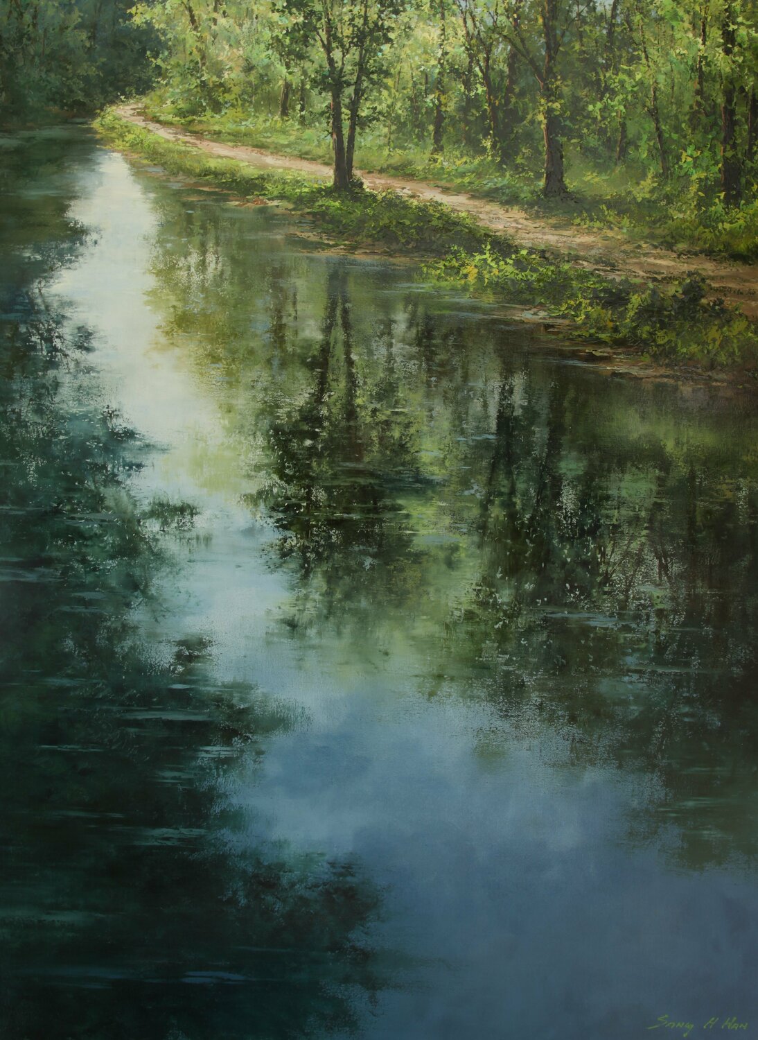 Giving Way to Spring Sang H. Han