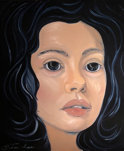 Capelli blu van Antonio Mosca, Schilderij te koop op Singulart