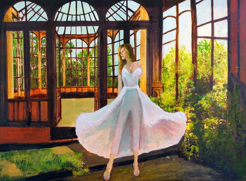 Lost Place 4. di Volker Burk, Pittura in vendita su Singulart