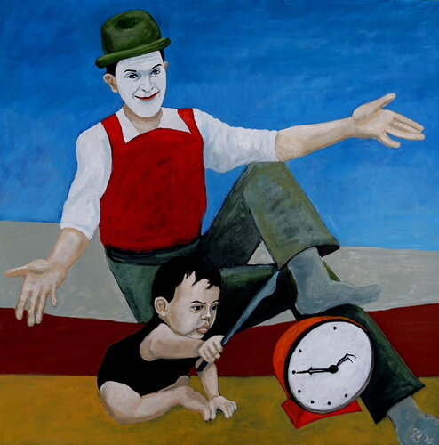 zeitlos van Volker Burk, Schilderij te koop op Singulart
