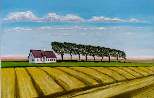 Jütland van Volker Burk, Schilderij te koop op Singulart