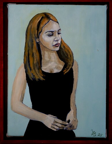 Brigitte di Volker Burk, Pittura in vendita su Singulart