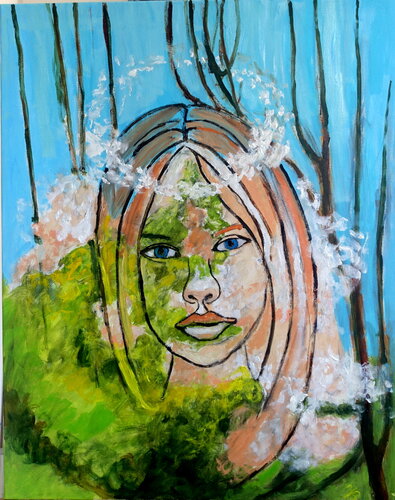Frühling di Volker Burk, Pittura in vendita su Singulart