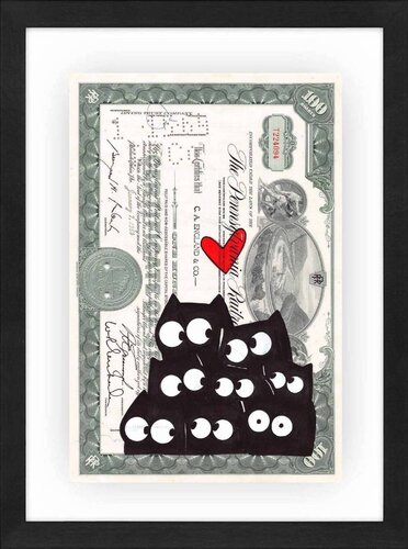 More Cats For Everyone van BBqueen, Schilderij te koop op Singulart