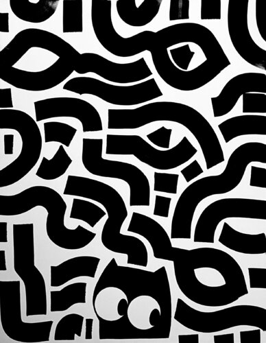 Double Doubt van BBqueen, Schilderij te koop op Singulart