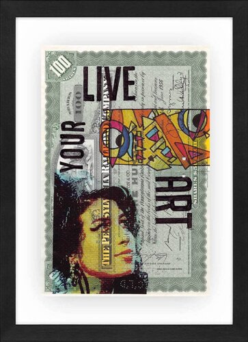 Live Your Art von Willy B, Malerei kaufen auf Singulart