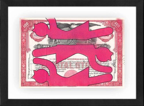 Pink x3 van Willy B, Schilderij te koop op Singulart