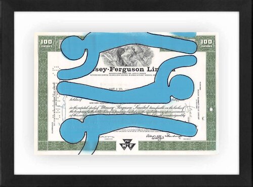 Blue x3 de Willy B, Pintura a la venta en Singulart