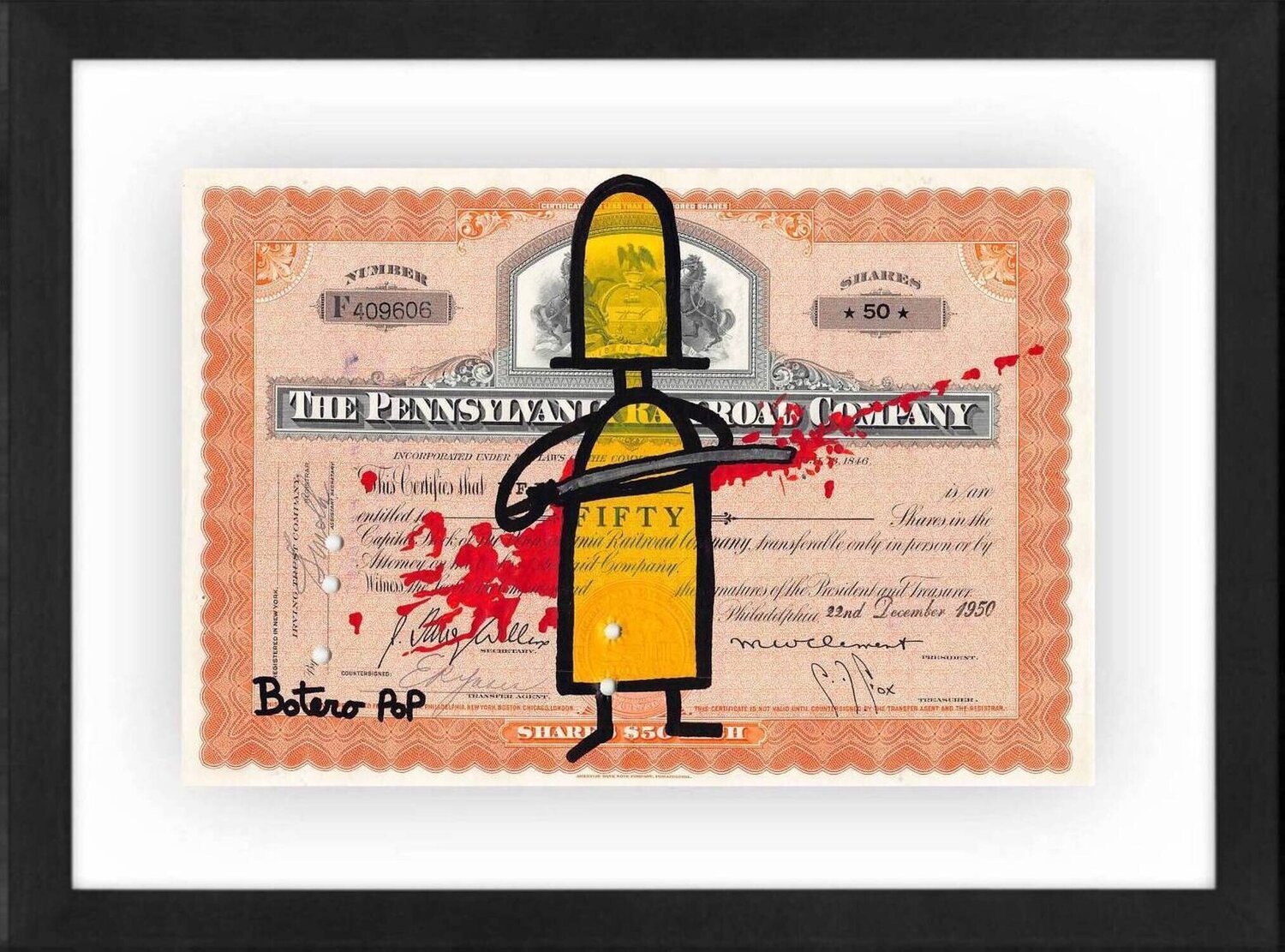 Black Mamba Botero Pop