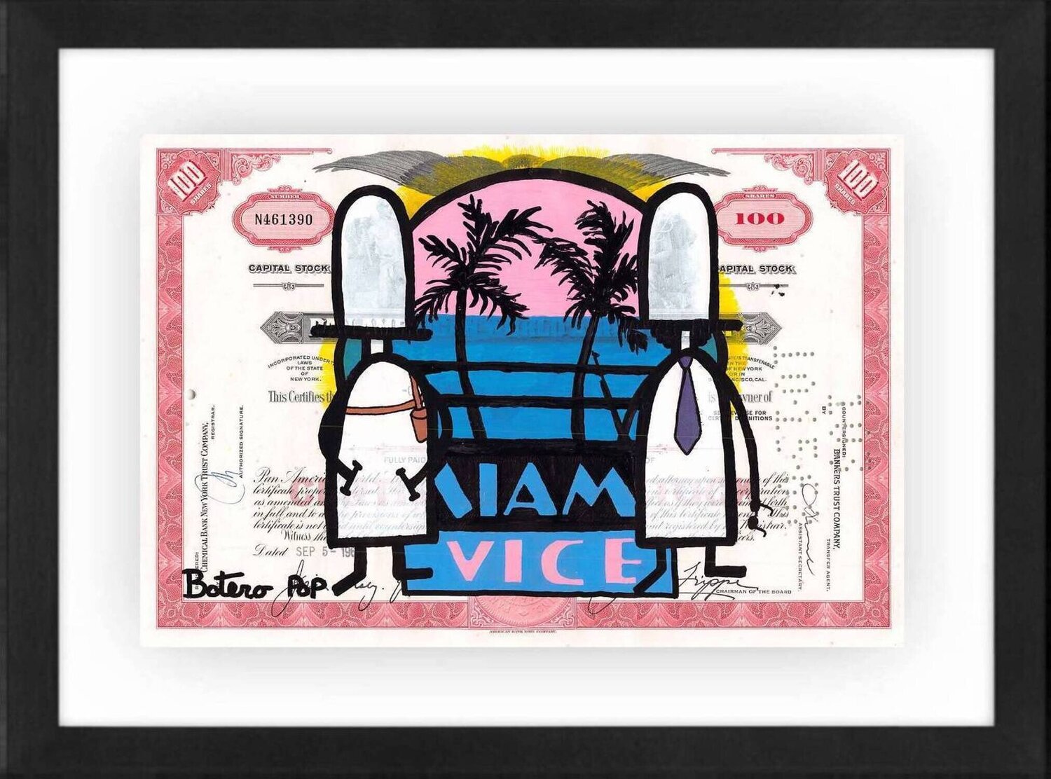 Miami Vice Botero Pop