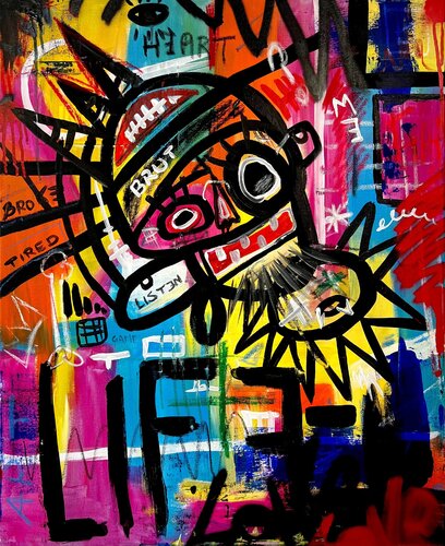 Life di cObo, Pittura in vendita su Singulart