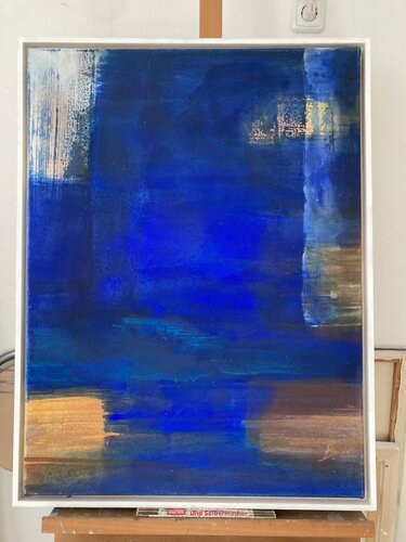 blaue Inspiration von Andrea Dürr, Malerei kaufen auf Singulart