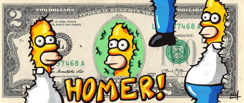 Hidden Homer van Wegs, Schilderij te koop op Singulart