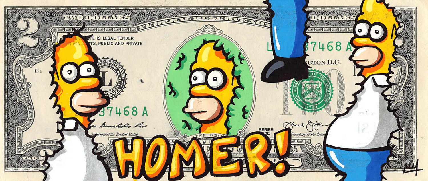 Hidden Homer Wegs Originalgemälde zu verkaufen