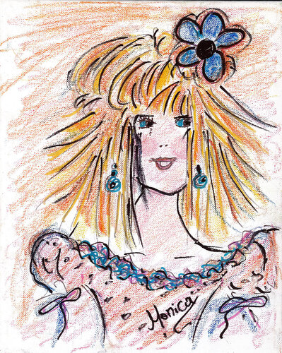 Suzette par Monica, Peinture en vente sur Singulart