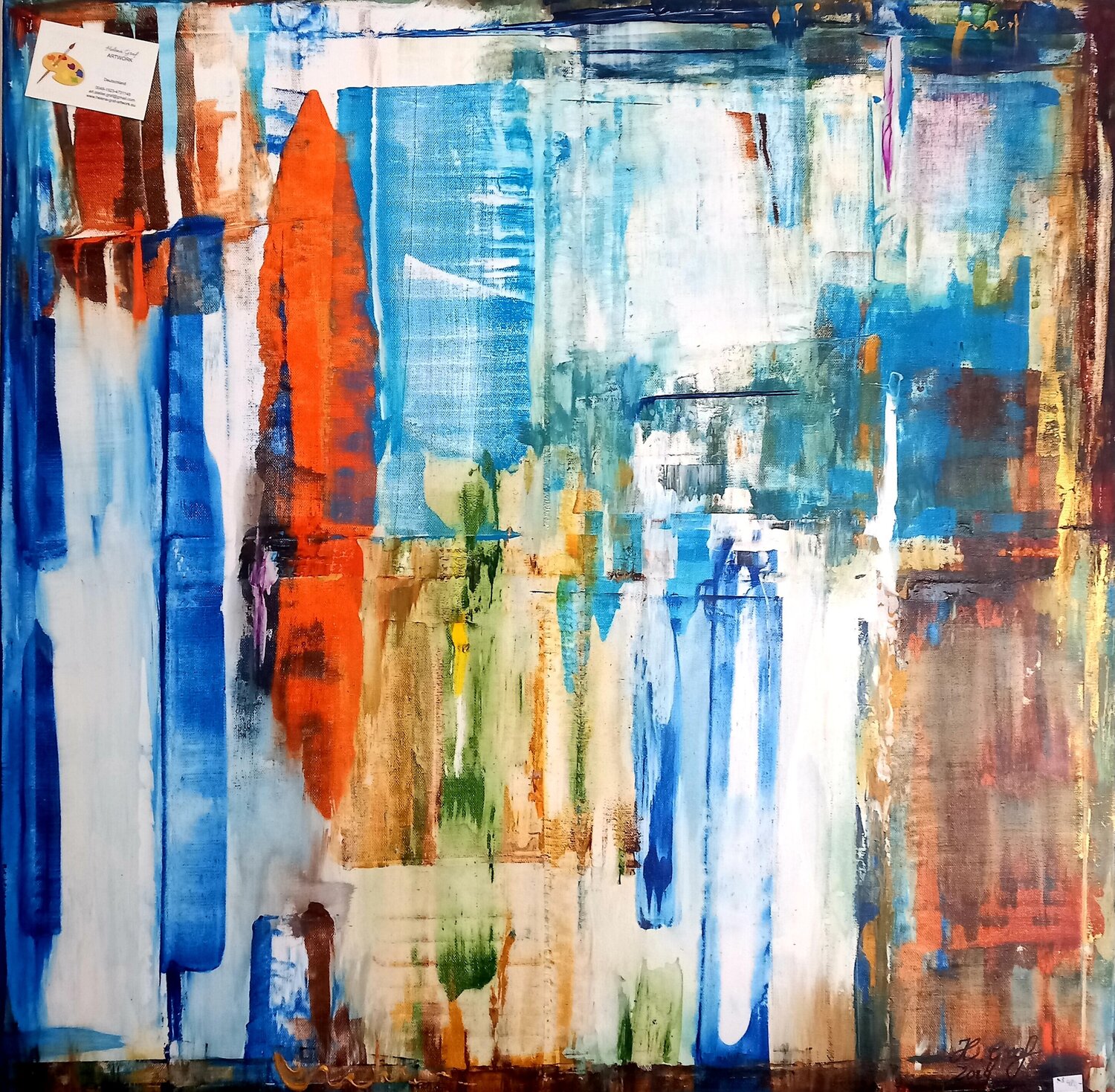 Topografie einer Erinnerung Helena Graf Original painting for sale
