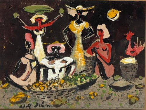 Haitian Scene A von Adolf Arthur Dehn, Malerei kaufen auf Singulart