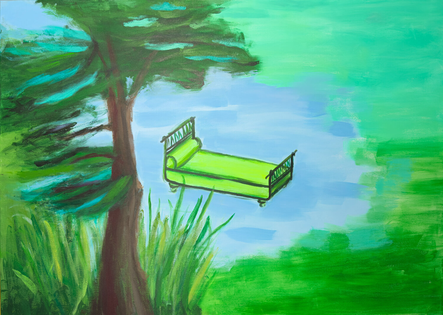 Summer Dreams in a Floating Bed Antje Wanderer-Oberhaus