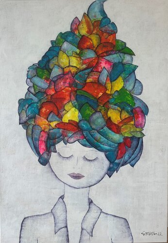 Colour fruit von SMKA.art, Malerei kaufen auf Singulart