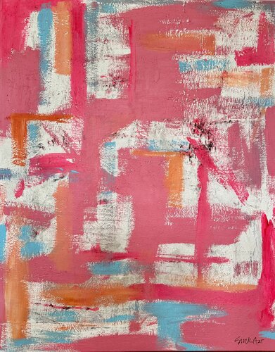 Vibes of spring von SMKA.art, Malerei kaufen auf Singulart