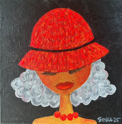 Red Lady von SMKA.art, Malerei kaufen auf Singulart