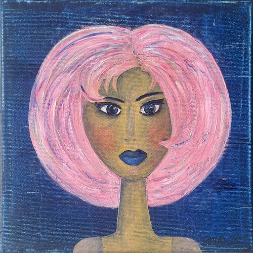 Partygirl von SMKA.art, Malerei kaufen auf Singulart