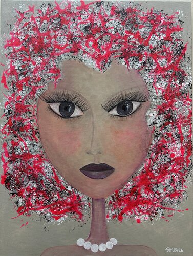 Punk and Pearls von SMKA.art, Malerei kaufen auf Singulart