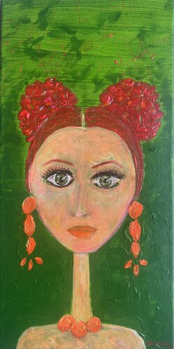 Emerald Gaze von SMKA.art, Malerei kaufen auf Singulart