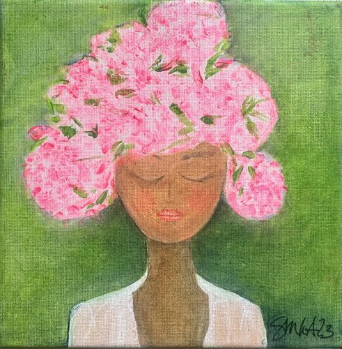 Spring Flowers by SMKA.art, Painting for Sale on Singulart