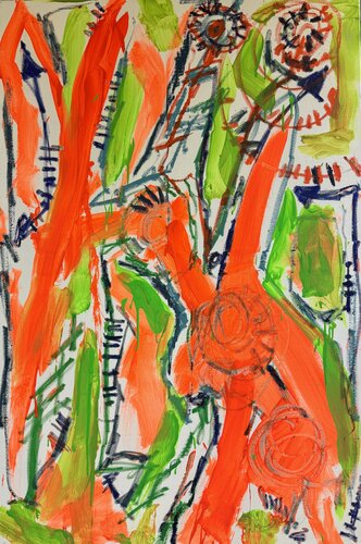 Transformation I - Transformation I by Meinrad Hoyer, 회화 for Sale on Singulart